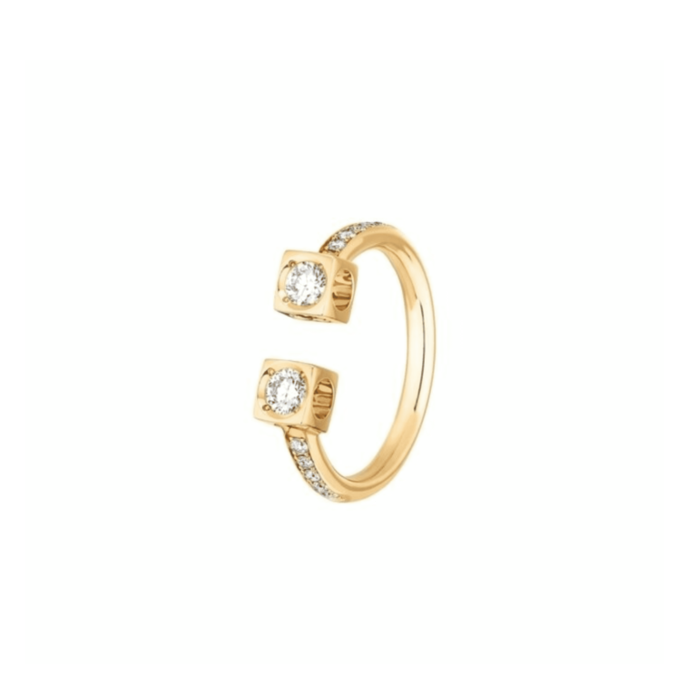 Dinh Van - Bague Le Cube Diamant grand modèle
