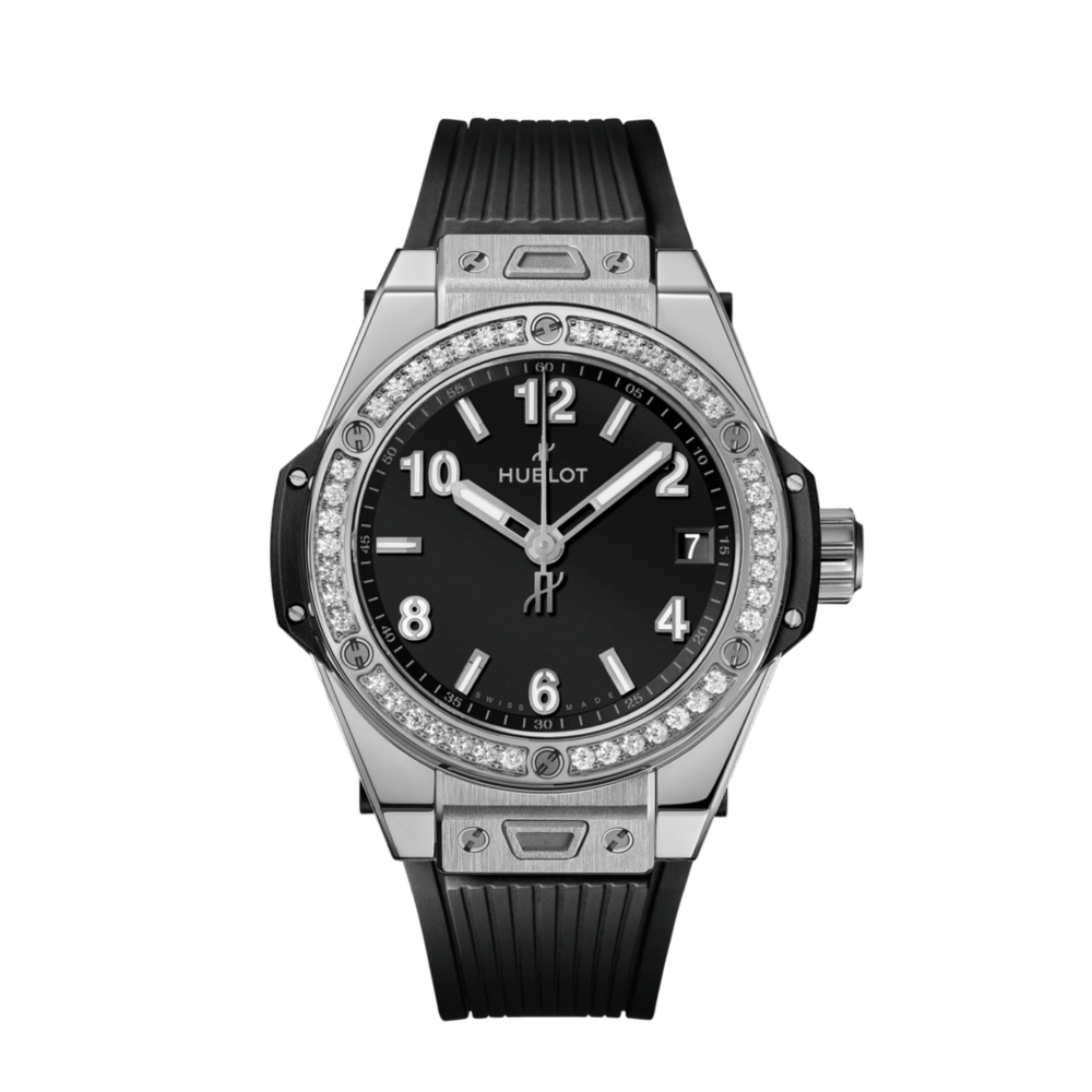 Big Bang One Click Steel Diamonds 39mm