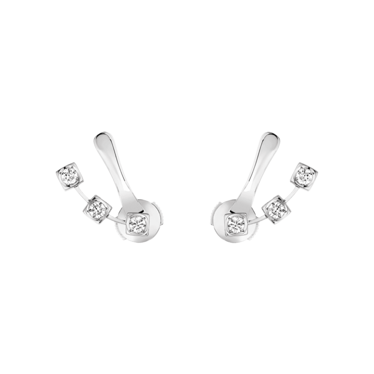 Dinh Van - Le Cube Diamant earrings
