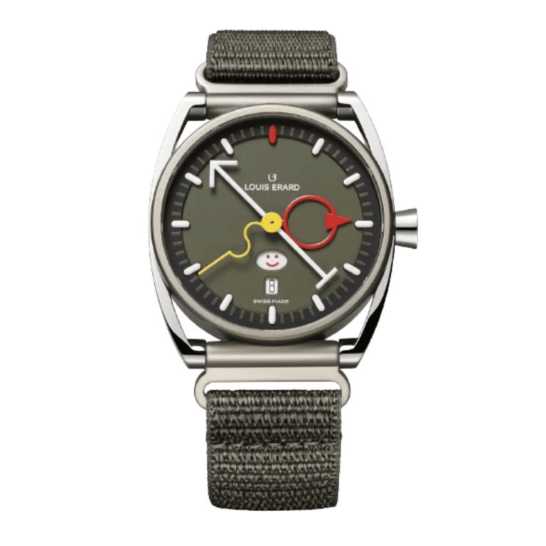 Louis Erard - La Semaine Louis Erard x Alain Silberstein Khaki – 40mm