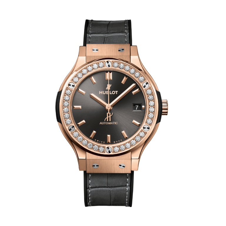 Hublot - Classic Fusion Racing Grey King Gold Diamonds 38mm