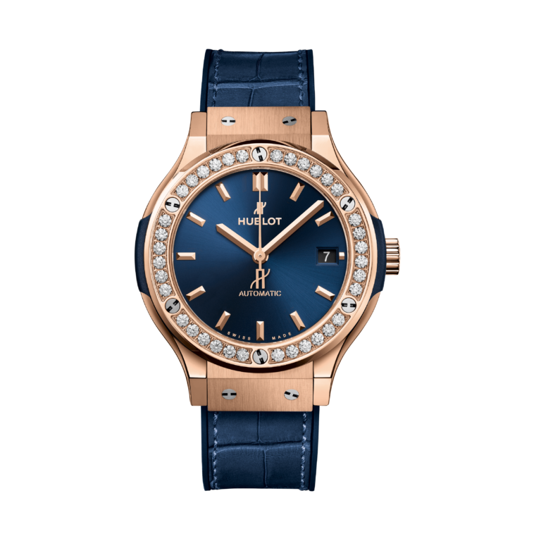 Hublot - Classic Fusion Racing Grey King Gold Diamonds 38mm
