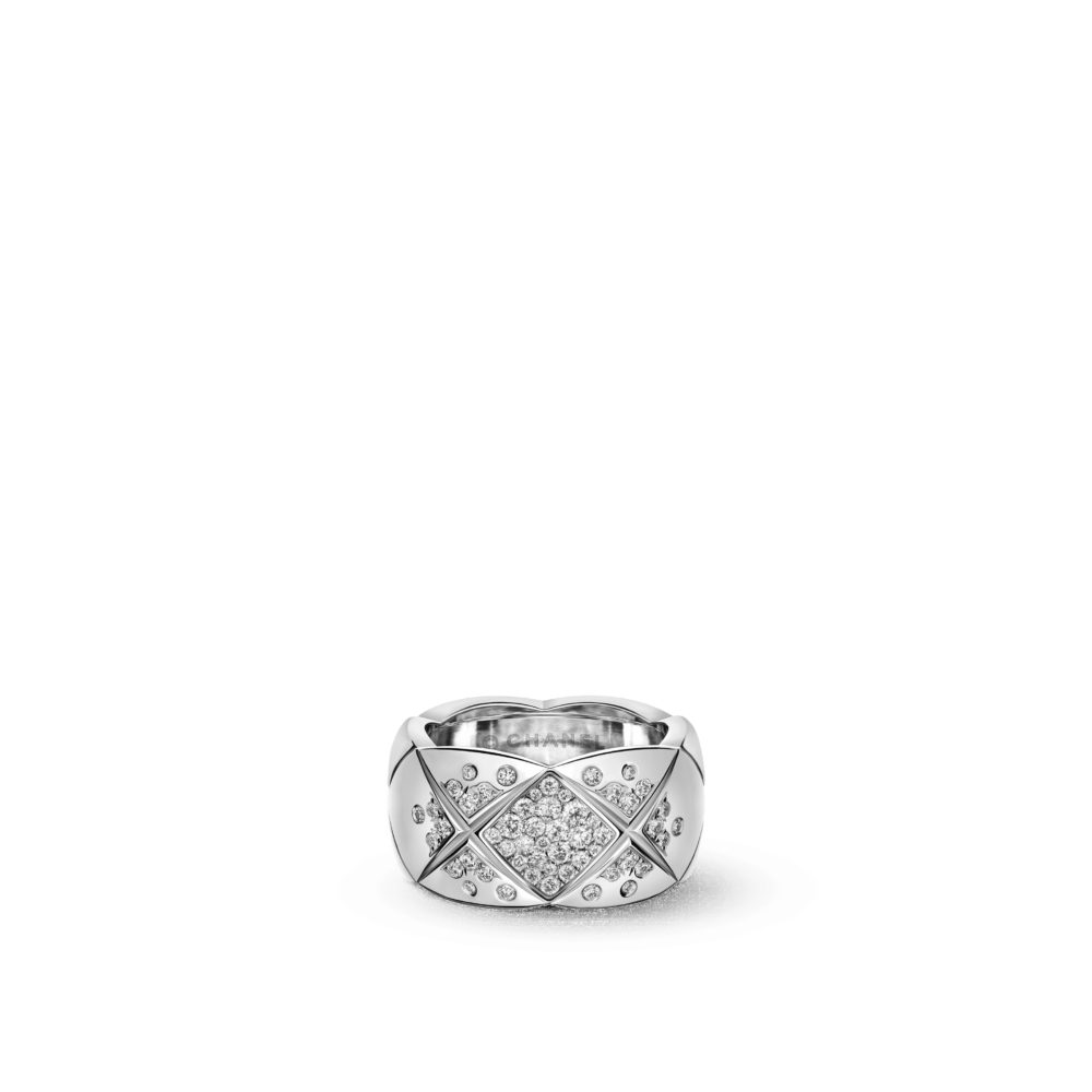 COCO CRUSH RING with diamonds – large model