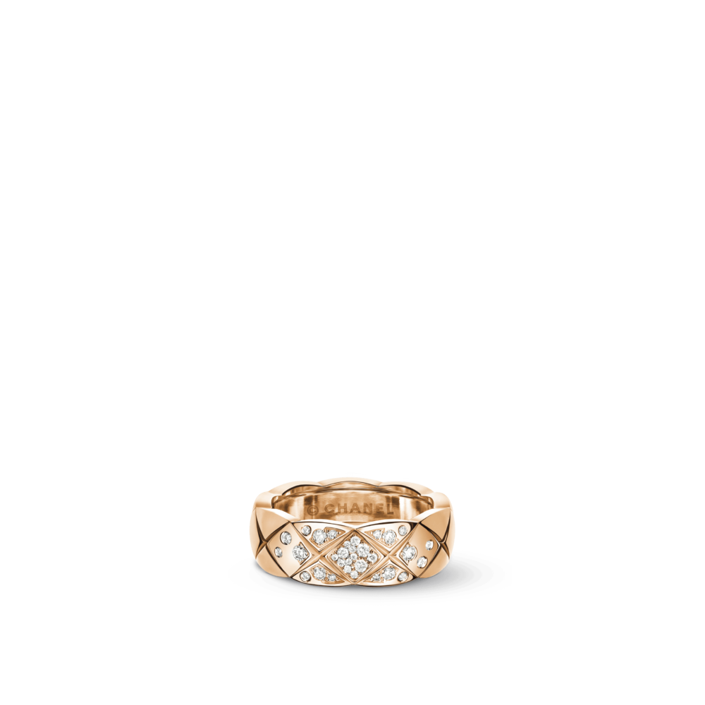 COCO CRUSH RING with diamonds