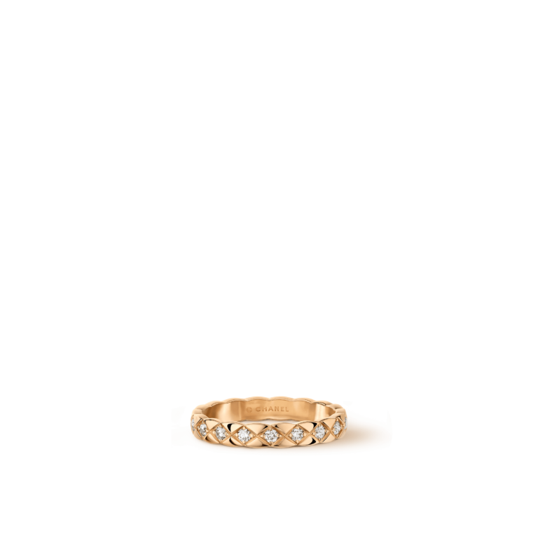 CHANEL - BAGUE COCO CRUSH avec diamants
