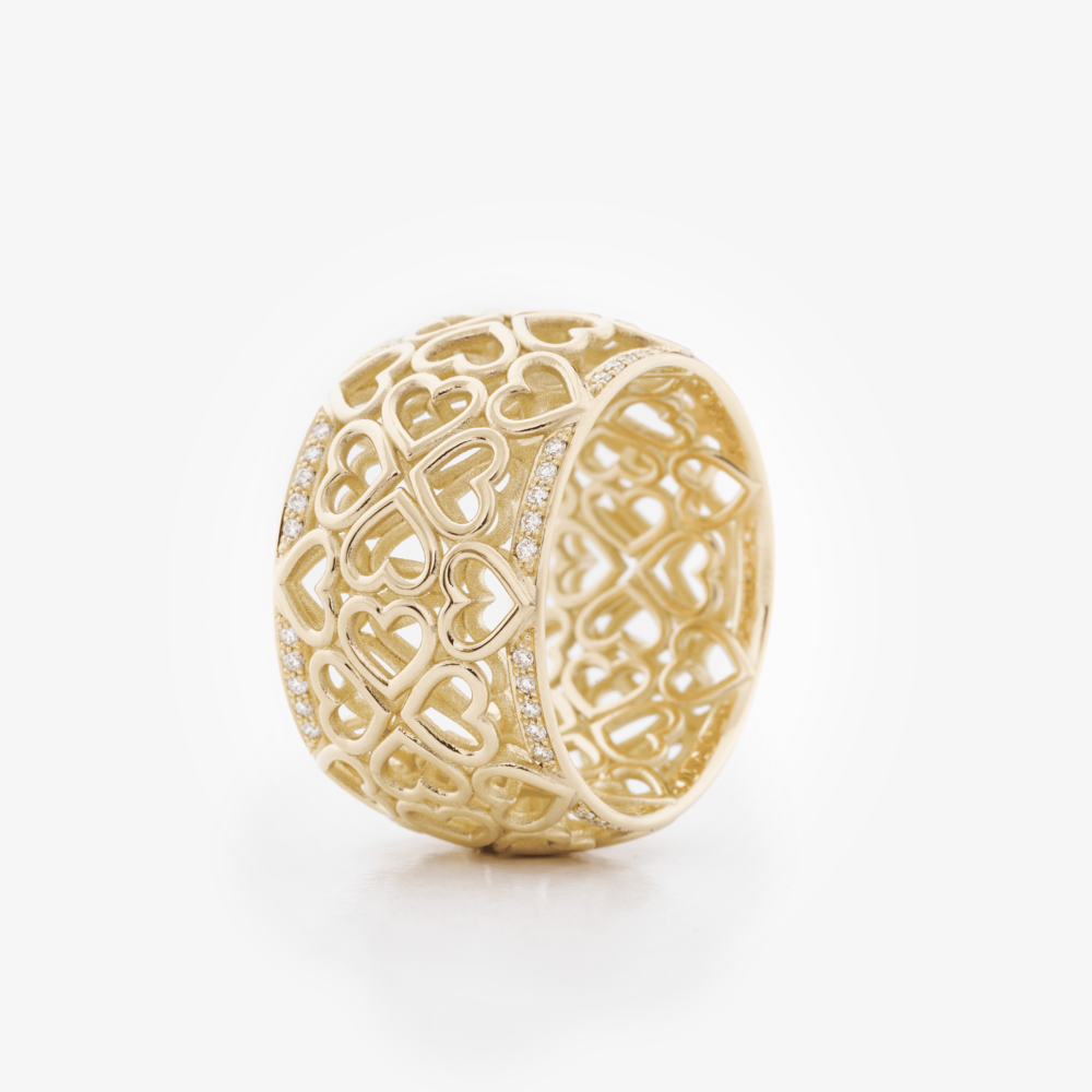 Bague Amphora – or jaune