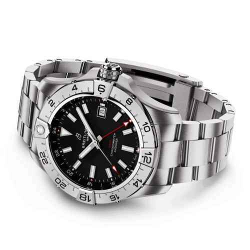 breitling avenger automatic gmt 44 horlogerie lionel meylan vevey lausanne