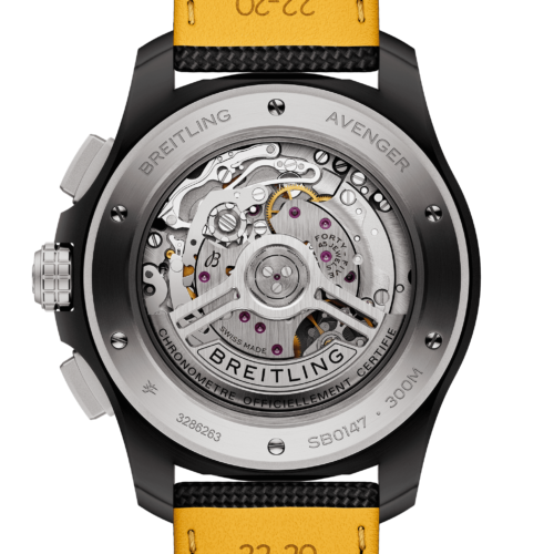 Breitling avenger b01 chronograph night mission SB0147101I1X2 horlogerie lionel meylan vevey lausanne