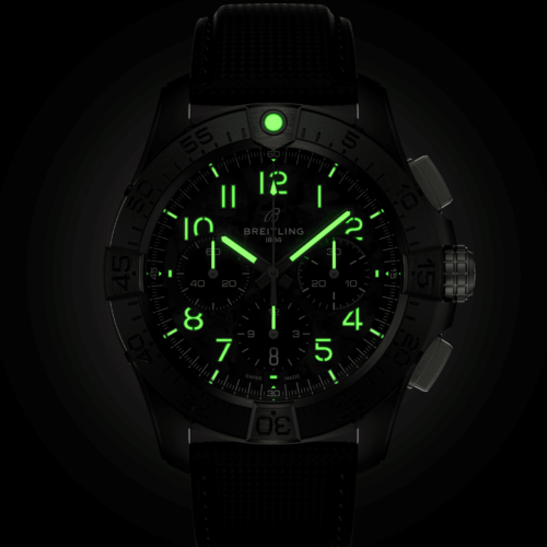 breitling avenger b01 chronograph 44 night mission SB0147101B1X1 horlogerie lionel meylan vevey lausanne