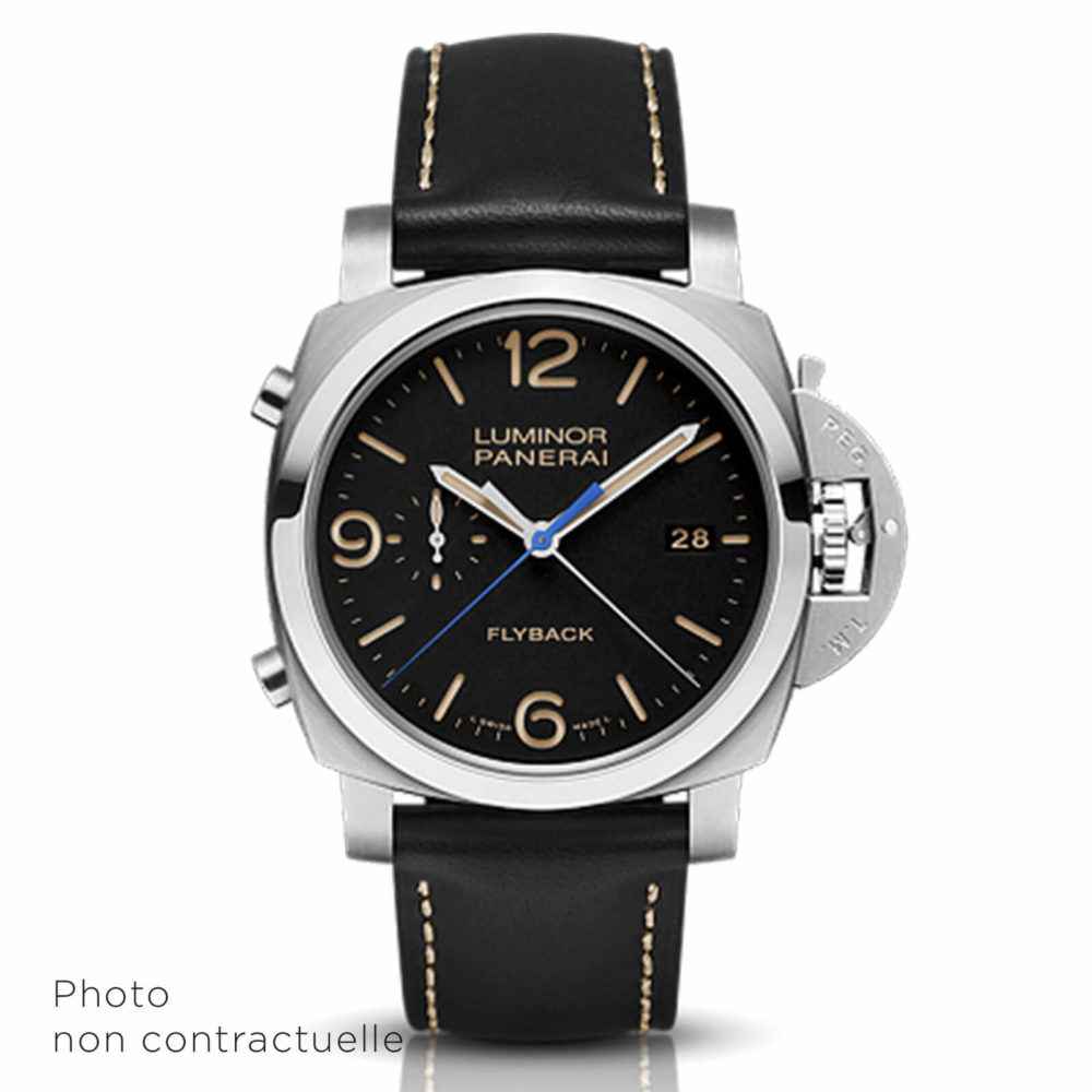 Luminor 1950 3 Days Chrono Flyback bracelet caoutchouc