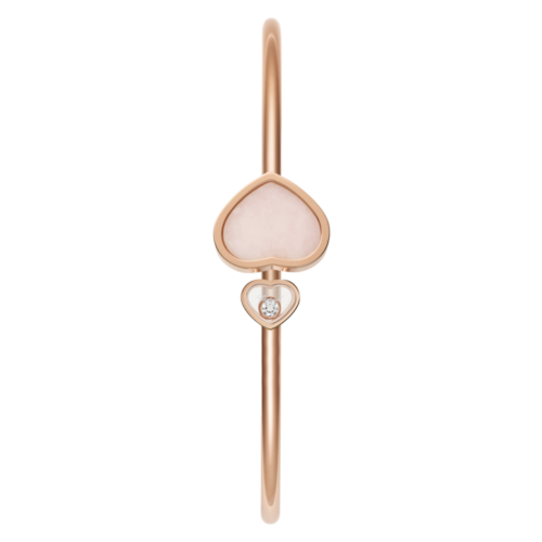 Chopard Happy Hearts bracelet rigide or rose 857482-5623 joaillerie lionel meylan vevey lausanne montreux