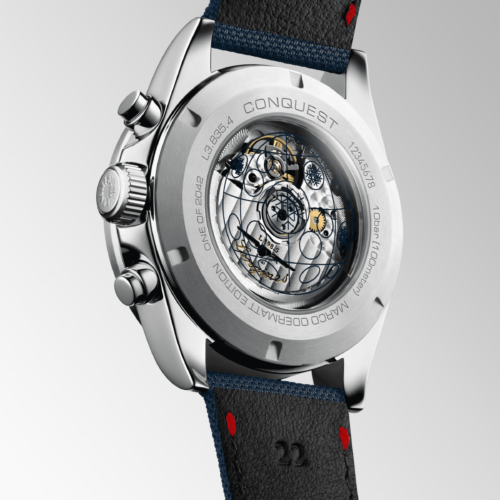 Longines Conquest Marco Odermatt L3.835.4.91.2 horlogerie lionel meylan vevey lausanne montreux