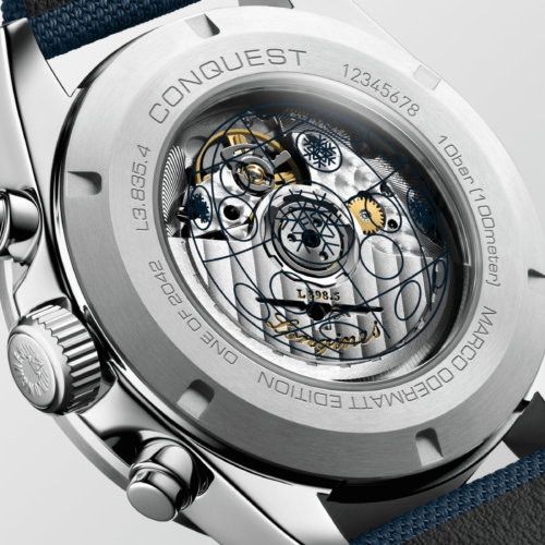 Longines Conquest Marco Odermatt L3.835.4.91.2 horlogerie lionel meylan vevey lausanne montreux