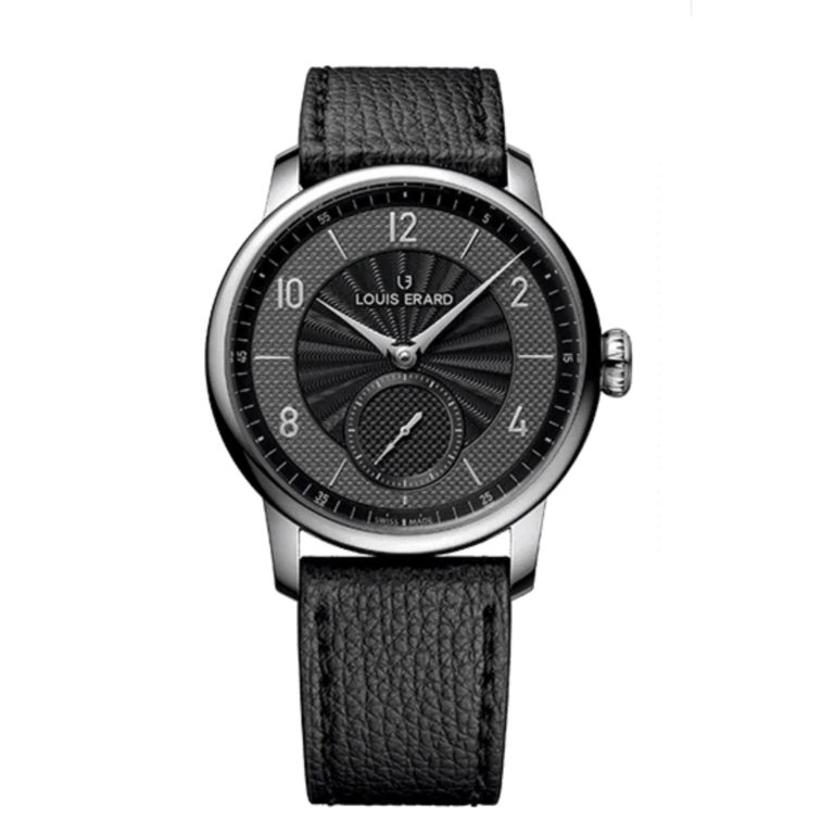 Louis Erard - Excellence – Petite Seconde Guilloché Anthracite Black – 42mm