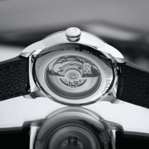 Louis Erard Excellence Petite Seconde Guilloché Anthracite Blue 34248AA21.BVA150 horlogerie lionel meylan vevey lausanne montreux