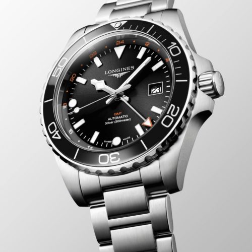 HYDROCONQUEST GMTL3.890.4.56.6 horlogerie lionel meylan vevey lausanne montreux