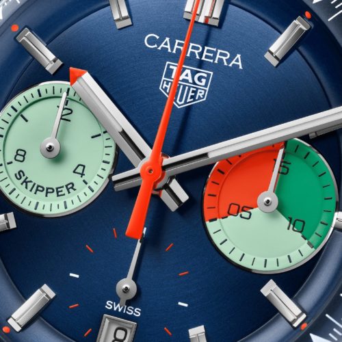 TAG HEUER CARRERA CHRONOGRAPH SKIPPER Automatique, 39 mm, Acier CBS2213.FN6002 horlogerie lionel meylan vevey lausanne montreux