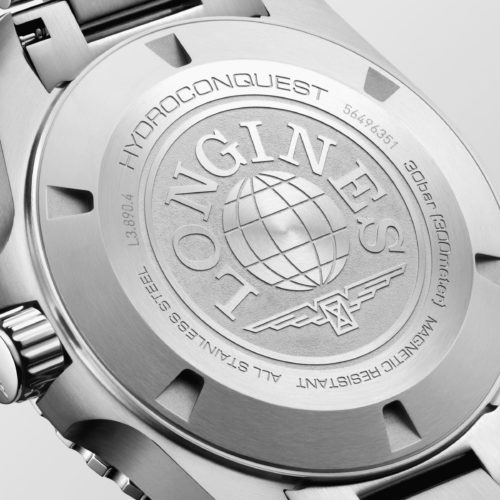 Longines HYDROCONQUEST GMTL3.890.4.96.6 Horlogerie lionel meylan vevey lausanne montreux
