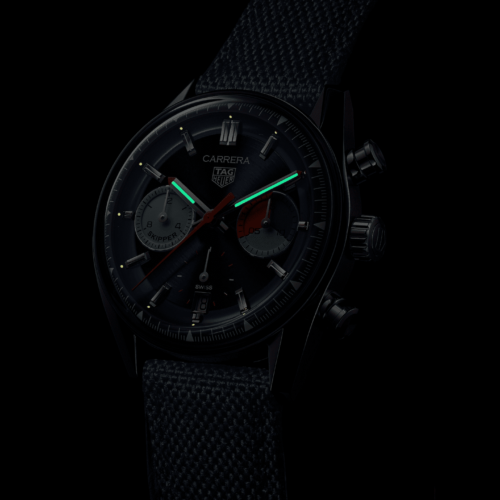 TAG HEUER CARRERA CHRONOGRAPH SKIPPER Automatique, 39 mm, Acier CBS2213.FN6002 horlogerie lionel meylan vevey lausanne montreux