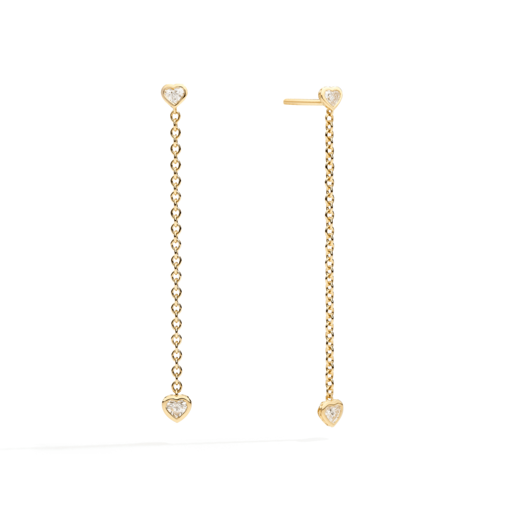 Boucles d’oreilles – Anniversary en or jaune serties de diamants