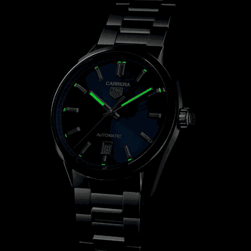 TAG Heuer Carrera Date Automatique, 39 mm, Acier WBN2112.BA0639 horlogerie lionel meylan vevey lausanne