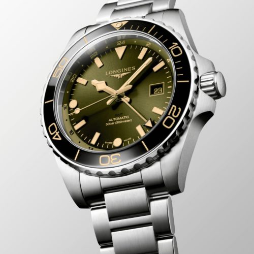 Longines HYDROCONQUEST GMTL3.890.4.06.6 horlogerie lionel meylan vevey lausanne montreux