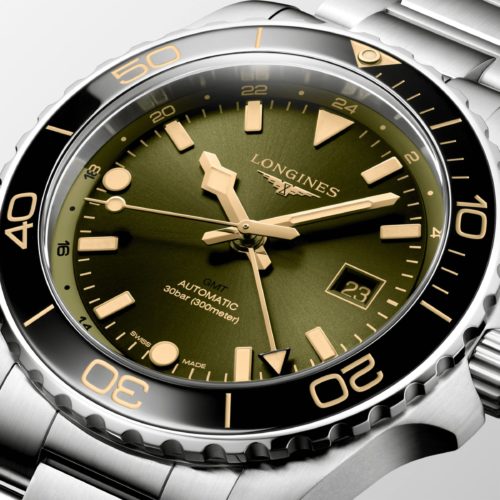Longines HYDROCONQUEST GMTL3.890.4.06.6 horlogerie lionel meylan vevey lausanne montreux