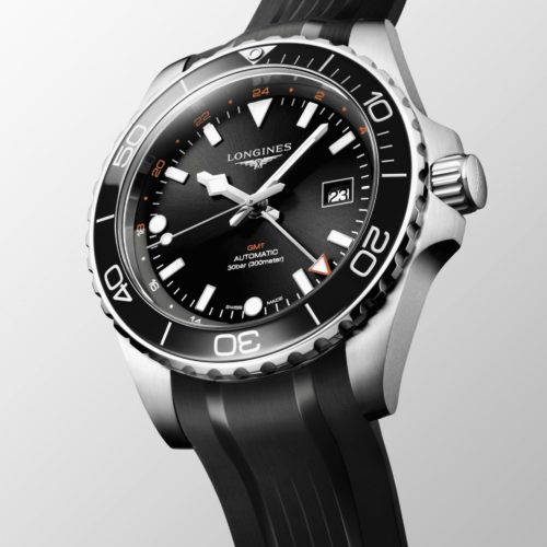 HYDROCONQUEST GMTL3.890.4.56.9 horlogerie lionel meylan vevey lausanne montreux