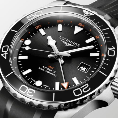 HYDROCONQUEST GMTL3.890.4.56.9 horlogerie lionel meylan vevey lausanne montreux