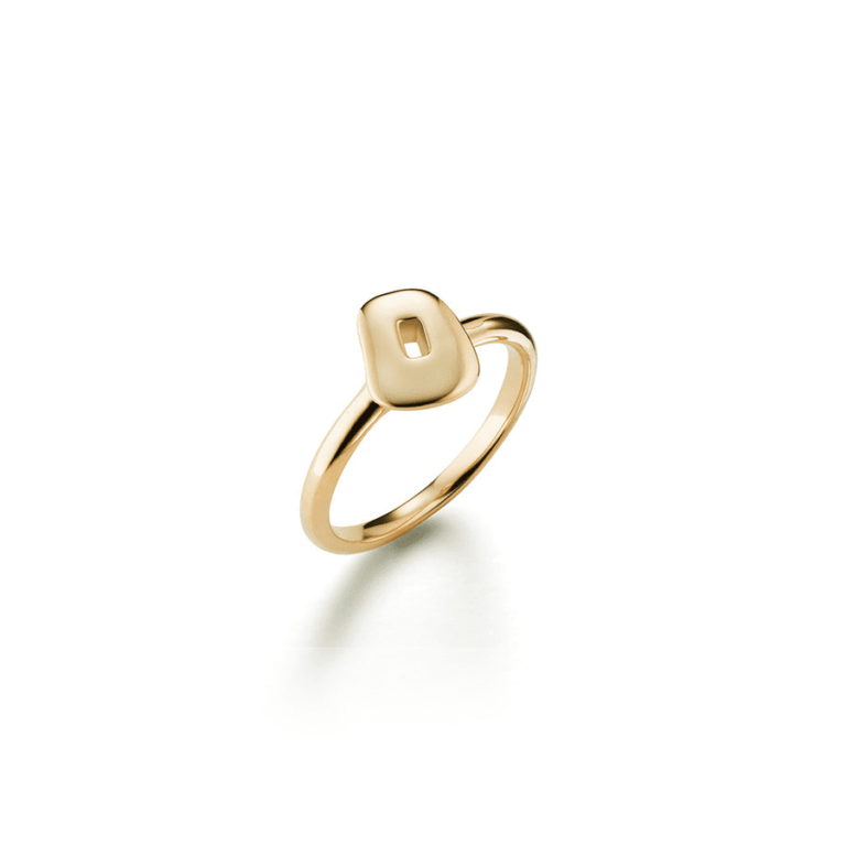 Mattioli - Mini puzzle ring in yellow gold 750