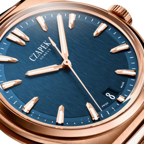 Czapek Antarctique Mount erebus deep blue horlogerie lionel meylan vevey lausanne montreux