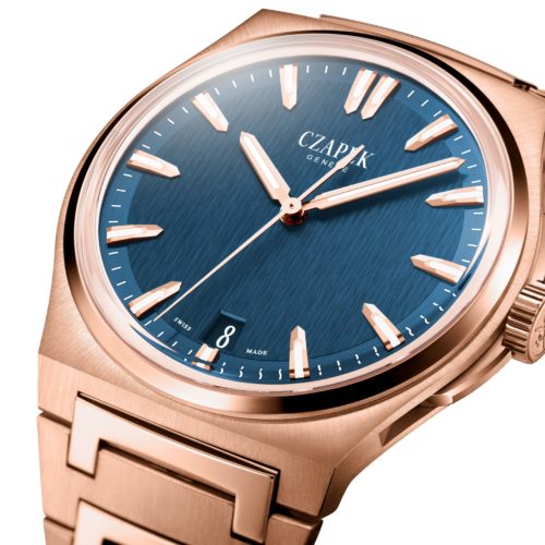 Czapek Antarctique Mount erebus deep blue horlogerie lionel meylan vevey lausanne montreux