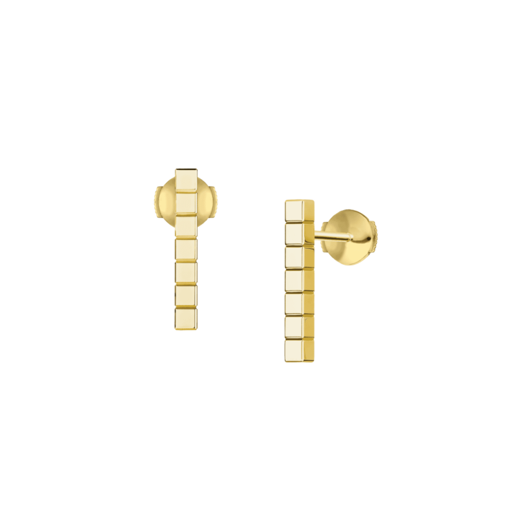 Chopard - Ice Cube earrings in yellow gold