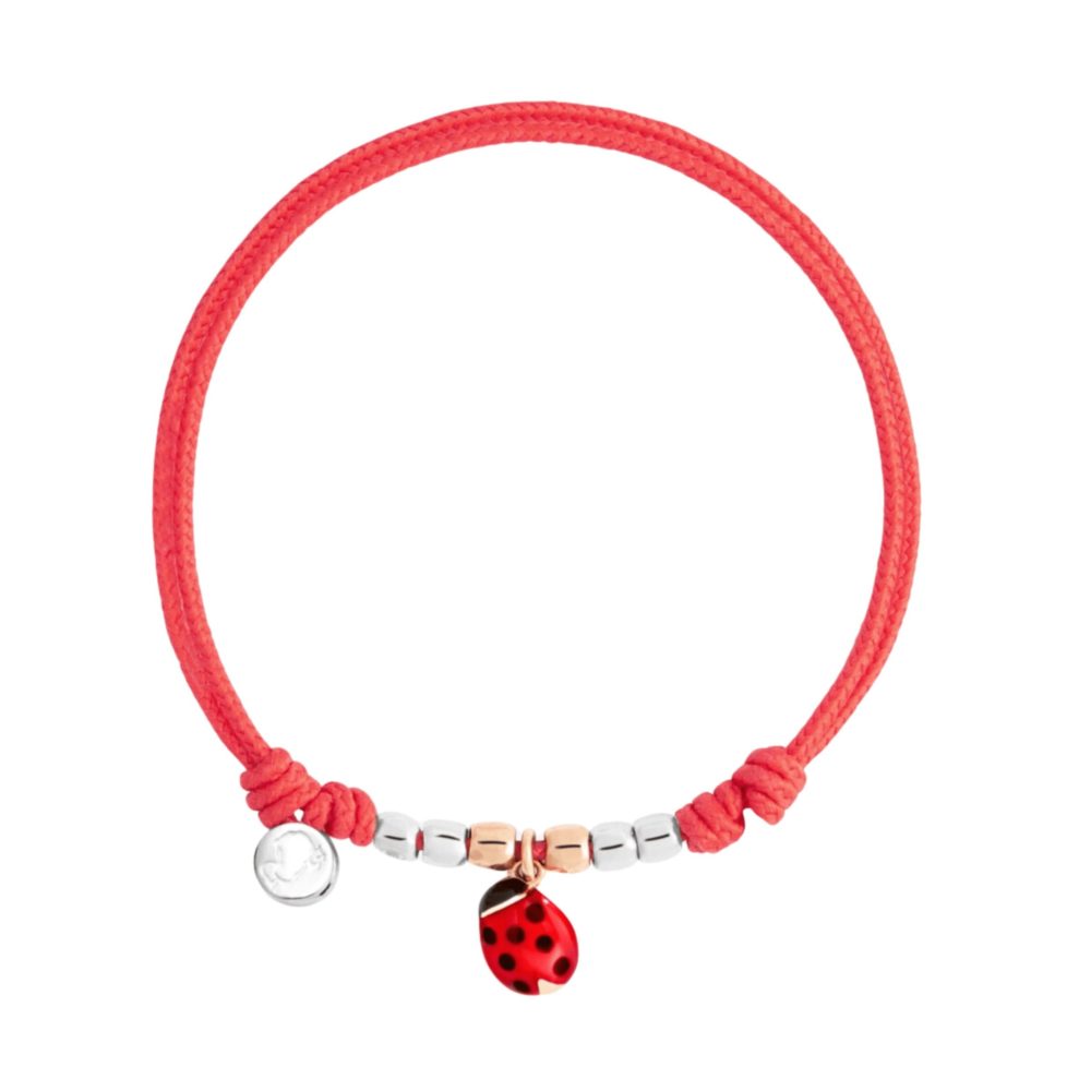 Ladybird Cord Bracelet