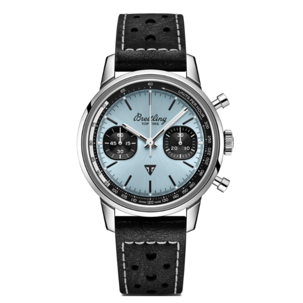 Breitling Top Time Triumph Speed-Twin Edition – Avec la Moto Triumph