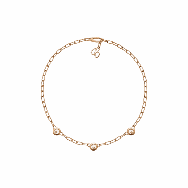 Chopard - Happy Diamonds Icons necklace – in pink gold