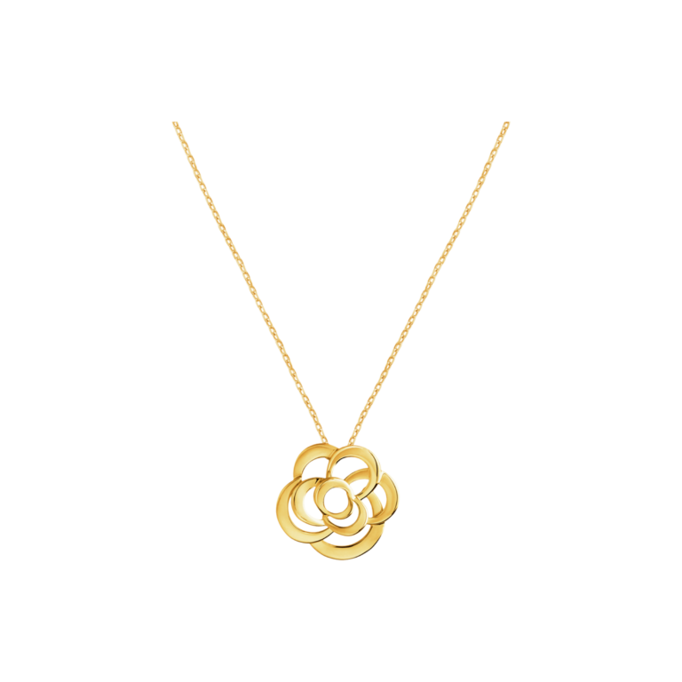CHANEL - FIL DE CAMÉLIA COLLIER