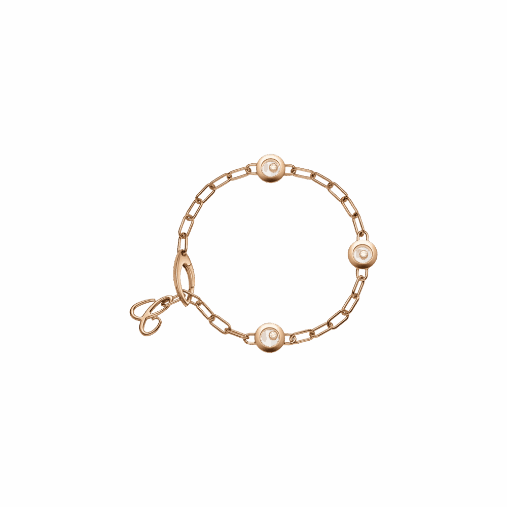 Bracelet Happy Diamonds Icons – en or rose