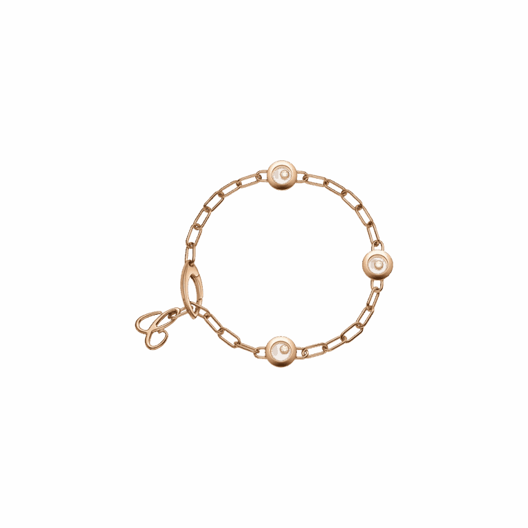 Chopard - Happy Diamonds Icons bracelet – in or pink