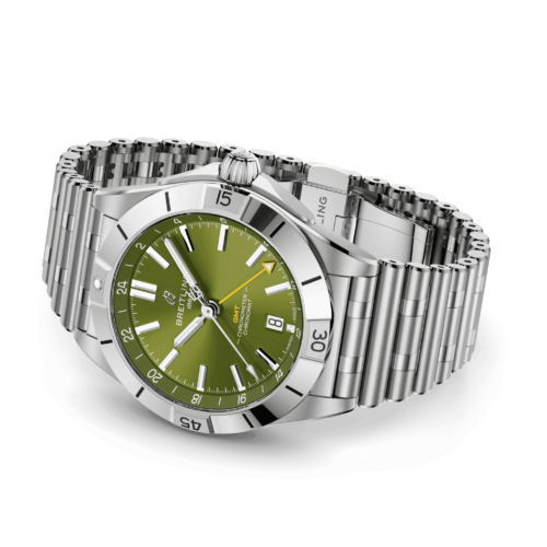 breitling A32398A11L1A1 CHRONOMAT AUTOMATIC GMT 40 GIANNIS ANTETOKOUNMPO horlogerie lionel meylan vevey lausanne montreux
