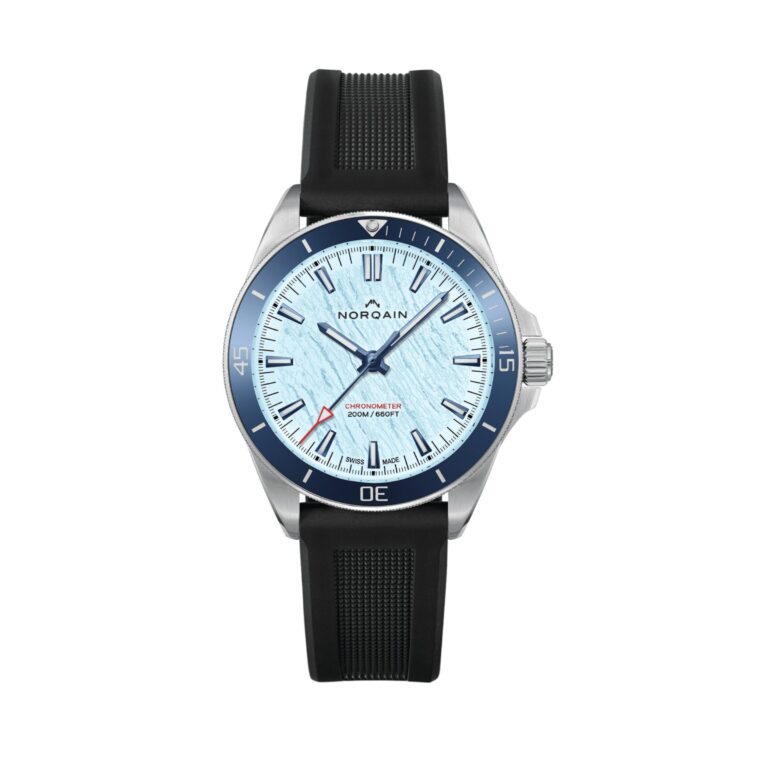 Norqain - Neverest Glacier 40mm – Rubber Strap