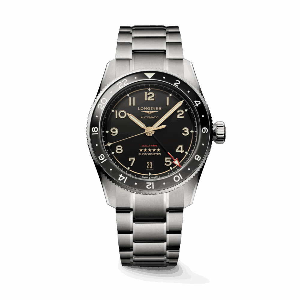 LONGINES SPIRIT ZULU TIME TITANIUM – 39mm