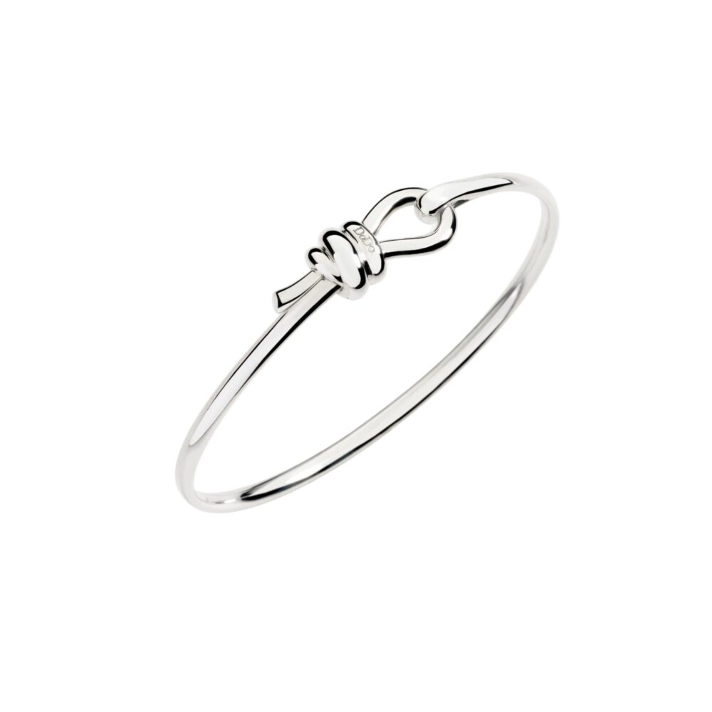 Nodo bracelet in silver
