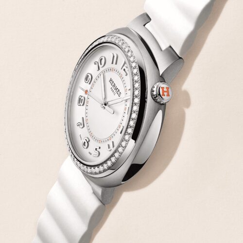 403227WW00 HERMES Montre Hermès Cut, Grand modèle, 36 mm horlogerie lionel meylan vevey lausanne