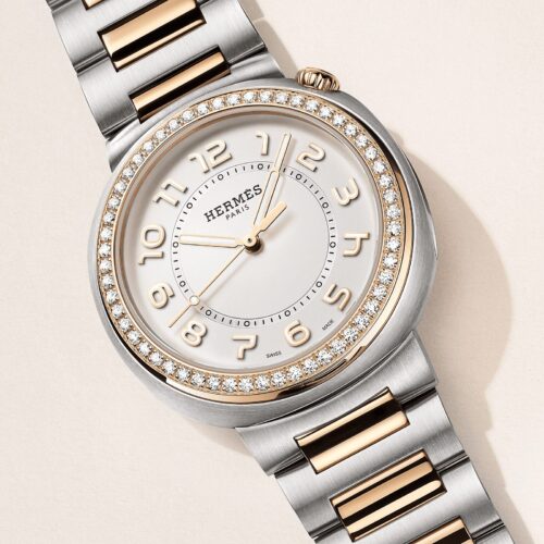 403269WW00 HERMES Montre Hermès Cut, Grand modèle, 36 mm horlogerie lionel meylan vevey lausanne