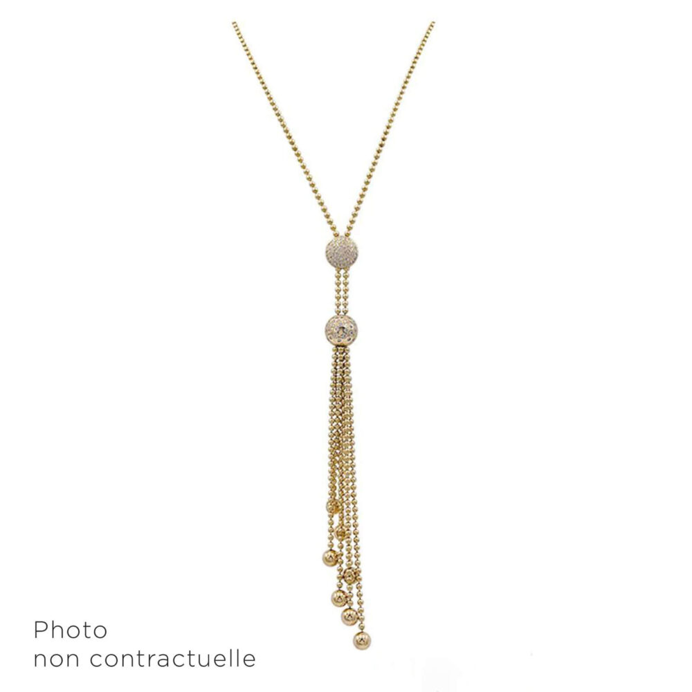 Collier Perles d’or