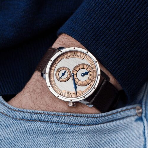 Louis Erard régulateur Vianney Halter II 85246AA03.BVA172 horlogerie lionel meylan vevey lausanne