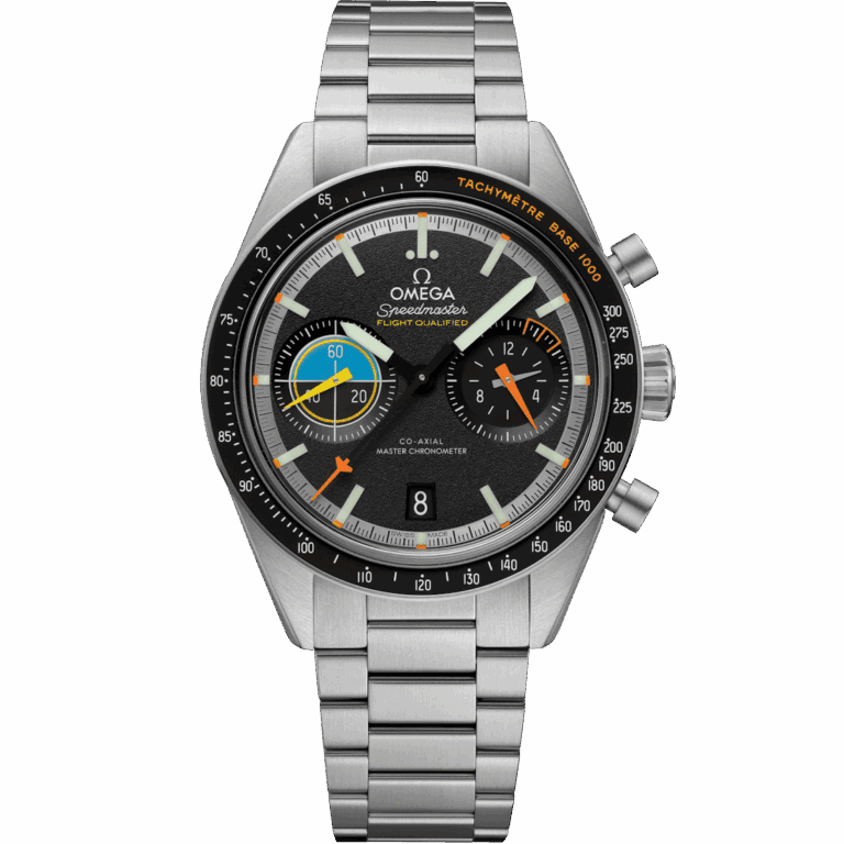 OMEGA - Speedmaster Pilot 40.85 mm, steel on steel