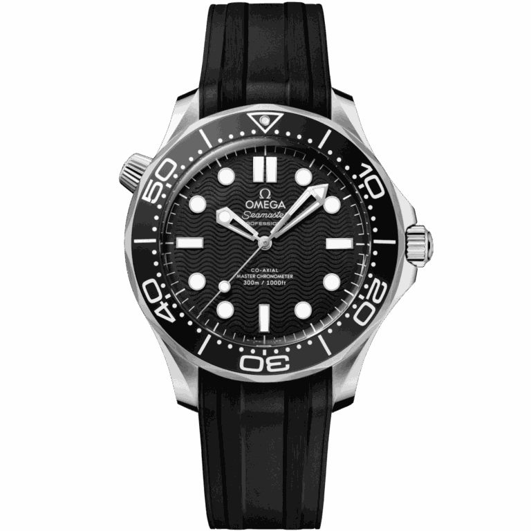 OMEGA - Seamaster Diver 300M 42 mm, Steel on Rubber Strap