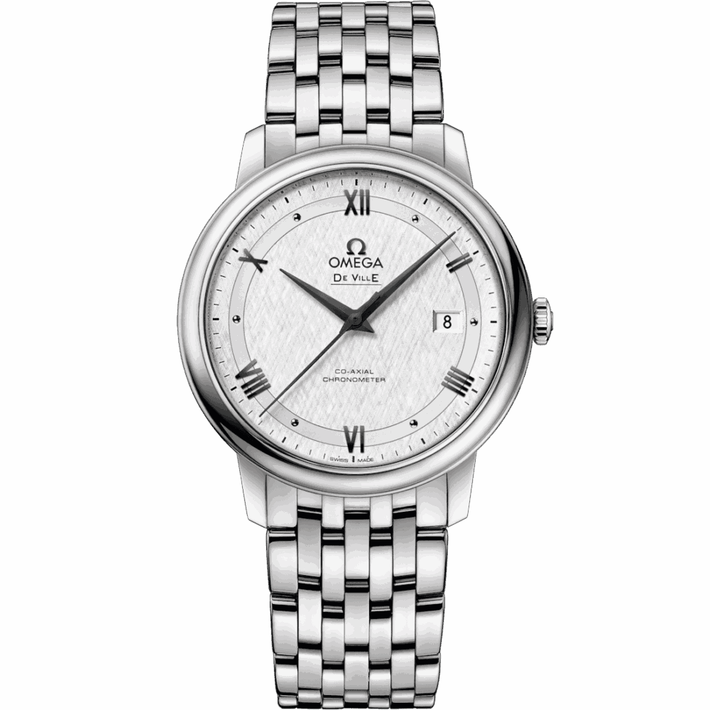 De Ville Prestige 39,5 mm, acier sur acier